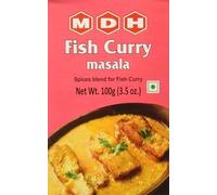 MDH Various Seasoning Masala Powder - Spices Mix Curry Masala Recipe Mixes Casserole Seasoning Herbs - Aromatic & Enhances the flavor of the meal (Fish Curry Masala (100g), Pack of 1)