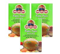 MDH Various Seasoning Masala Powder - Spices Mix Curry Masala Recipe Mixes Casserole Seasoning Herbs - Tangy Spice Blend for Golgappa & Street-Style Chaat (Pani Puri Masala (100g), Pack of 3)