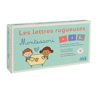 MDI - Les lettres rugueuses Montessori