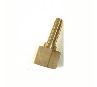 Mdingbao-Brass Connector Fitting 6mm 8mm 10mm Hose Barb M10 M12 M14 M16 Metric Female Thread Left Hand Brass Pipe Fitting Coupler Connector Adapter, Garden hose connector (Color : M14x1.5 to 8mm)