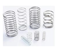 Mdingbao-Compression Springs Pressure Spring Mechanical Wire Diameter 1.5mm/Outer Diameter 10mm Release Compressed Spring, Good corrosion resistance (Length : 30mm (10Pcs))