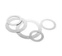 Mdingbao-Flat Washers M2 M3 M4 M5 M6 M7 M8 M9 M10 M12 To M40 304 Stainless Steel Ultra-thin Flat Washer Adjustment Precision, corrosion and durable(100pcs M4x7xThick,Thick 0.2mm)