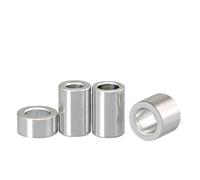 Mdingbao-Flat Washers M3 M4 M5 M6 M8 Aluminum Alloy Flat Washer Gasket CNC Sleeve Non-threaded Stand-off Spacer For RC Model Part, corrosion and durable(D8x M5 (10pcs),Length 10mm)