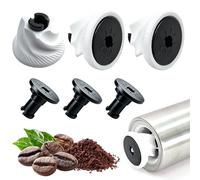 MDJDTUWO 6 Pcs Coffee Grinder Replacement Parts, Conical Ceramic Mill Part for Hand Crank Coffee Grinders, Coffee Mill Replacement Parts, for Portable Coffee Grinders