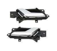 MDKSOUITY 2PCS Car Door Internal Handle Silver 96861998 96861999, Replacement for Chevy Captiva Sport LS LT LTZ 2012-2015, Direct Fit Interior Door Handle with OEM Match Design