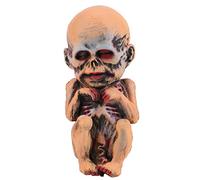 MDKSOUITY Halloween Haunted Doll, Spooky Scary Props, Latex Mummy Doll with Realistic Horror Design, for Haunted House, Bar, Escape Room, Halloween Party Decoration