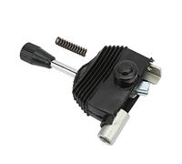 MDKSOUITY Motorcycle Hand Gear Lever Shifter, Manual Gear Shift Handle with Rubber Gaiter, High Strength Steel Alloy ATV Gear Shift Lever for Quad Dirt Bike Go Kart, Easy Installation and Du