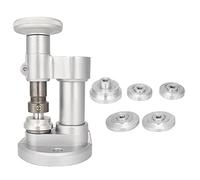 MDKSOUITY Watch Case Press, Watch Back Case Closer Tool, Professional Watchmaker Repair Kit with 5 Interchangeable Dies, Durable Metal Construction for Battery Replacement and Case Sealing