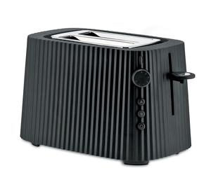 MDL08 B Plissé Toaster black Alessi - 8003299446582