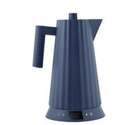 MDL21 Plisse / Plissé kettle with temperature control Alessi Blue - 8003299494231