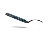mdlondon Strait Ceramic Hair Straighteners (Casal Blue). New Improved Shape, Extra Long 11cm Plates, 11 Heat Settings & Heat Mat, Smooths & Tames - Genuine mdlondon Hair Straightners