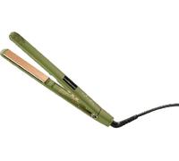 mdlondon Strait Ceramic Hair Straighteners (Olive Green). New Improved Shape, Extra Long 11cm Plates, 11 Heat Settings & Heat Mat, Smooths & Tames - Genuine mdlondon Hair Straightners