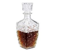 MDLUU Glass Spirits Decanter, Whiskey Decanter with Airtight Stopper, Liquor Decanter for Bourbon, Brandy, Rum, Scotch, 28oz/800ml