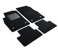 MDM SP-2494 Velour Car Mats for Opel Astra J/GTC/Sports Tourer 10.2009 to 2016, Black