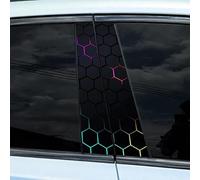 MDMDPYLCH Car B Pillar Stickers, for Mitsubishi Eclipse Cross Bj. ab 2018, Waterproof Vinyl Decals Self-Adhesive Anti-Scratch B Covers Car Exterior Styling Accessorie,I-normal