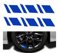 MDMDPYLCH Reflective Wheel Stripes Kit, for Hyundai Matrix Kona Genesis Ioniq Self-adhesive wear-resistant Car Wheel Rim waterproof Stickers Car Exterior Stickers,C-normal
