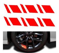 MDMDPYLCH Reflective Wheel Stripes Kit, for Hyundai Matrix Kona Genesis Ioniq Self-adhesive wear-resistant Car Wheel Rim waterproof Stickers Car Exterior Stickers,E-normal
