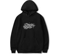 MDMLK Dean Lewis Memories Song Hoodie Printed Long Sleeve Pullover, Comfy Casual Prints and Stylish Tops,Black,S