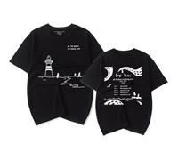 MDMLK Gigi Perez at The Beach in Every Life Tour 2025 T-Shirts Unisex, Crew Neck Short Sleeve, Street Fashion Clothing,Black,M