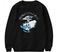 MDMLK Magdalena Bay Imaginal Disk Sweatshirt Breathable Long Sleeve Pullover, Comfy Casual Prints and Stylish Tops,Black,L