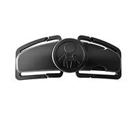 MdouLy Universal Child Car Seat Chest Harness Clip Universal Safer Belt Clip Buckle Lock Stroller Chest Clip Adjustable Guard for Baby and Kids (Black)