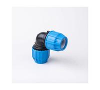 MDPE 25mm Elbow Equal Bend Fitting Water Pipe WRAS Connector