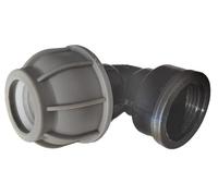 mdpe Compression Water Pipe Fittings, Elbow (32mm-3/4 Female)