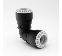 MDPE Pipe Fitting Push-Fit Elbow 90 32mm