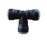 MDPE Pipe Fitting Push-Fit Tee 90 25mm