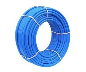 MDPE Pipe Mains Water Supply Medium Density Polyethylene, Blue, Plastic Water Pipe Underground Agriculture Polytunnel Tube Water Hose (25mm, 25M)