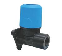 MDPE WALL Plate Elbow 25MM X 1/2", Demountable, Suitable for Domestic Use, 1 in Pack