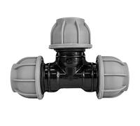 Mdpe Water Pipe Compression Fittings/connectors,TEE,Available for the Following Pipe Diameter 20mm,25mm,32mm,40mm50mm+63mm Pack of 1 (32mm)