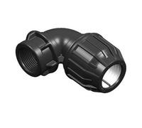 MDPE Water Pipe Fitting Elbow Threaded Female 32MM X 3/4" (Inch)