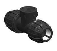 MDPE Water Pipe Fitting TEE Threaded Female 25MM X 3/4" X 25MM