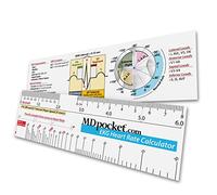 MDpocket EKG Heart Rate Calculator Ruler