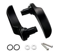 MDPROMCP Black Saddlebag Latch Lever - Saddle Bag Lid Lifters Aluminum Compatible with Harley Davidson 2014-2022 2023 Street Glide Road King Special Road Glide Special Ultra Limited with Hard Bags
