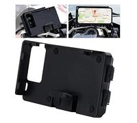 MDPROMCP R1200GS Motorcycle Phone Holder with Double USB Charger Mobile Phone Mount GPS Navigation Bracket Compatible with F700GS F800GS R1200GS R1250GS CRF1000L Africa Twin 12MM Roll Bar