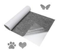 MDPUTY Self Adhesive Felt Roll 200×32cm, 1mm Thick Multipurpose Sticky Back Felt Polyester Large Adhesive Fabric Roll for Drawer Box Liner Picture Framing Furniture