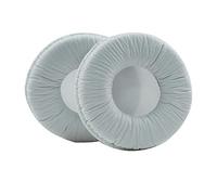 MDR-V55 Earpads Replacement Protein Wrinkle PU Ear Pads Cushions Cover Repair Parts Compatible with Sony MDR-V55 V500DJ, Somic E95, MDR-V500 Headphones (Wrinkle/White)