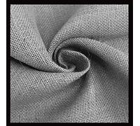 MDS 10 Yard Natural Burlap Jute Fabric - Premium Quality Versatile Jute Material for DIY Crafts, Home Decor, and Rustic Projects, Durable and Versatile Material - 51 inch Wide- Silver Gray