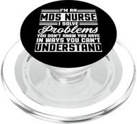 MDS Nurse Apparel - Amazing Funny Nurses Design PopSockets PopGrip for MagSafe