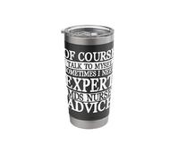 MDS Nurse Apparel - Awesome Funny Nurses Design Stainless Steel Insulated Tumbler