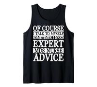 MDS Nurse Apparel - Awesome Funny Nurses Design Tank Top