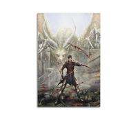 MDSAFPLAE Dragon Age Inquisition Game Poster17 Poster Decorative Painting Canvas Wall Posters And Art Picture Print Modern Family Bedroom Decor Posters 12x18inch(30x45cm)