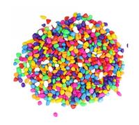 MDSIOKHJ Aquarium Decoration Stone 50g Aquarium Decoration Stone Color Pebble for Fish Tank Sea Blue Glass Sand 0rnaments for Fish Tank(Color 1)