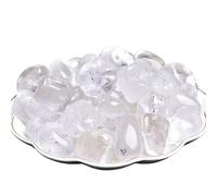 MDSIOKHJ Aquarium Decoration Stone Bulk Tumbled Stones Quartz Ore Gravel Energy Specimen Minerals Gemstones Aquarium 1.5-3cm for Fish Tank(Color 1,200g)
