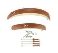 MDSIOKHJ Bike Fender Set 2pcs Quick Setup Mudguard Easy Installation For 20 Inch Bicycles Is Addition V-brake in black For Mountain Bike(20 inch vshape brown)