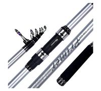 MDSIOKHJ Fishing Rod Surf Rod 5.0/4.5/4.2/4.05/3.9m Telescopic Fishing Travel Spinning Power 60-200g Throw Surfcasting Shore Casting Pole(5.0m(60-150g))