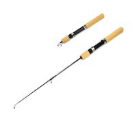 MDSIOKHJ Fishing Rod Winter Shrimp Fishing Rods Mini Ice Rod Spinning Rod Portable Telescopic Fishing Rod(60cm Rod No Reel)