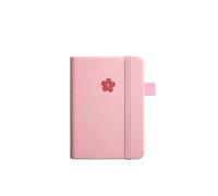 MDSIOKHJ Notebook A6/A7 Mini Notebook Portable Pocket Notepad Memo Diary Planner Agenda Organizer Sketchbook Office School Stationery Supplies(Pink- A7)